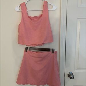 Petal and Pup Wendy scalloped mini skirt size small!